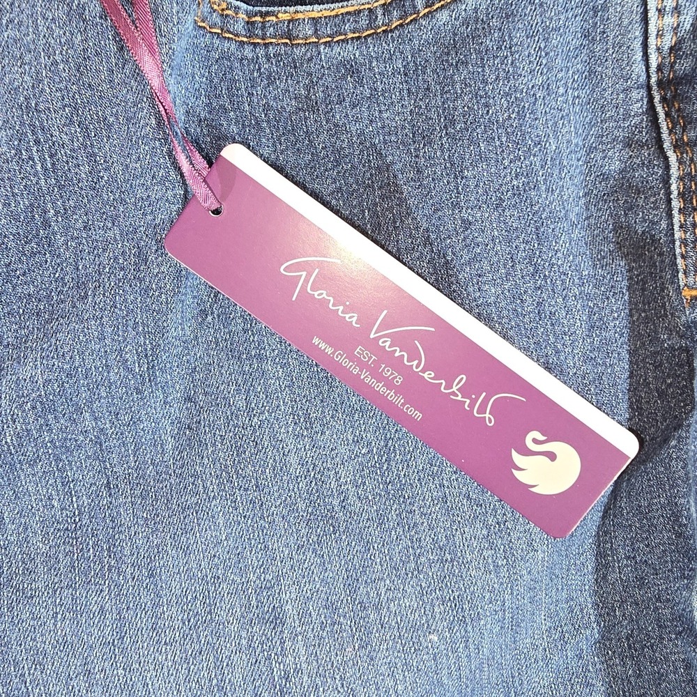 Gloria Vanderbilt Amanda Jeans for Women Heritage Fit Size 10 NWT - Picture 3 of 12